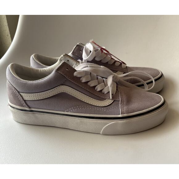Vans Old School Purple Heather/True White Shoes US Men 5.5/Womens 7 NWT No Box - Picture 7 of 15